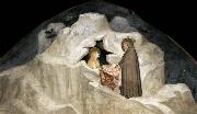 GIOTTO di Bondone The Hermit Zosimus Giving a Cloak to Magdalene France oil painting artist